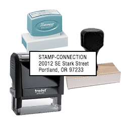 Compact Address Stamps